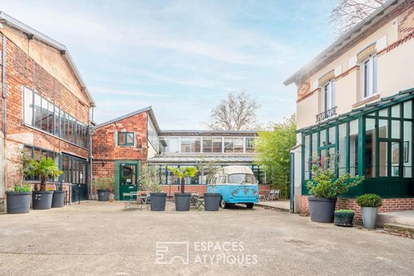 Ensemble immobilier mixte bureaux et habitation