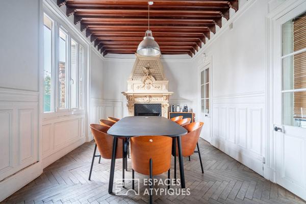 Ensemble immobilier mixte bureaux et habitation