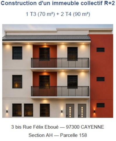 À VENDRE – Appartement T4 au cœur de CAYENNE (973)