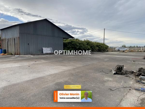 Dijon sud, Bâtiments commerciaux ou industriels sur terrain de 3400 m2 à réhabiliter