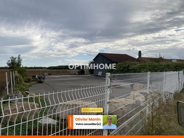 Dijon sud, Bâtiments commerciaux ou industriels sur terrain de 3400 m2 à réhabiliter