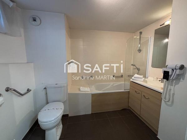 Spécial investisseur, T2 meublé 39m2 en Apparhôtel loué en LMNP 7,27% de rentabilité