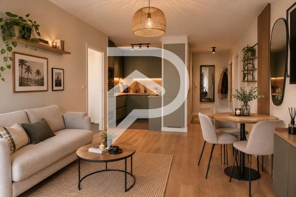 Appartement 2 pièces 44.87 m2
