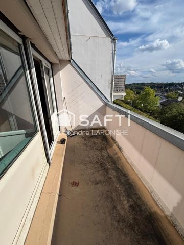 Studio de 43 m2 avec balcon et ascenseur vendu loué