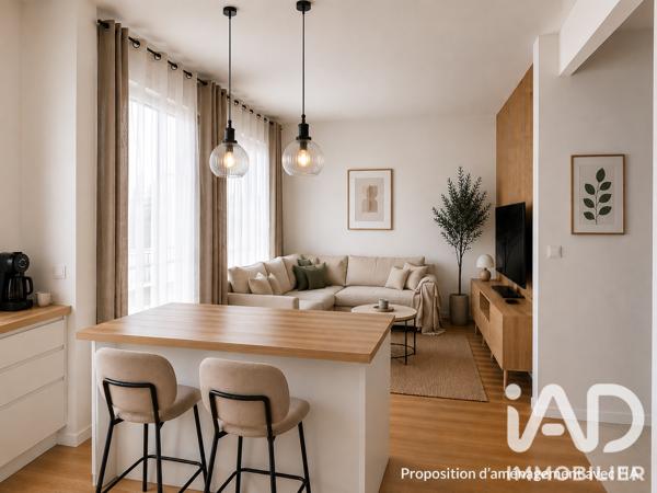Appartement à vendre 3 pièces 49,01 m² Melun