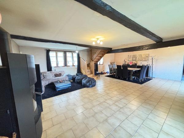 Maison de 160 m² + grange de 40 m² au sol