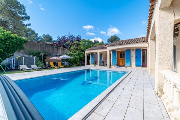 Castelnau-le-Lez (34170) Maison familiale de 190 m² avec piscine, garage et terrain arboré – secteur recherché