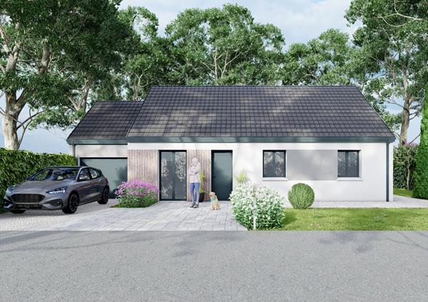 3 terrains constructibles et bornés CHATEAU LANDON