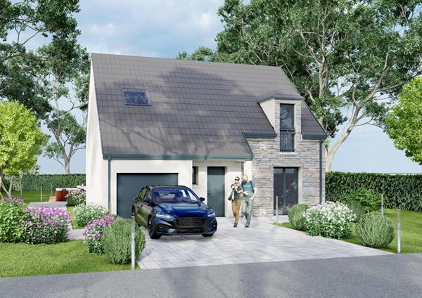 3 terrains constructibles et bornés CHATEAU LANDON