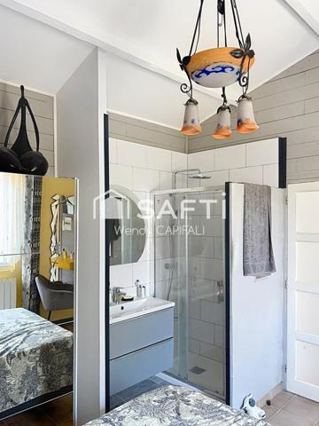 Maison familiale, jacuzzi et hauteur sous plafond exceptionnelle