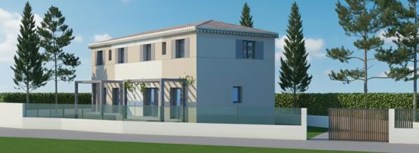 Ollioules (83190) OLLIOULES Terrain 330m² avec Projet Maison R+1 - Standing