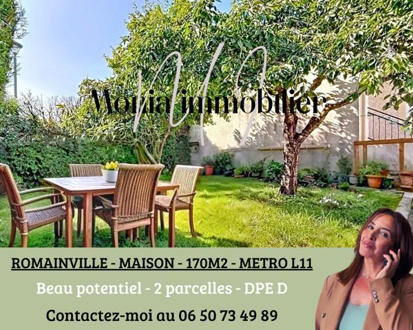 Maison 7 pièces - 170 m² Bien prestige