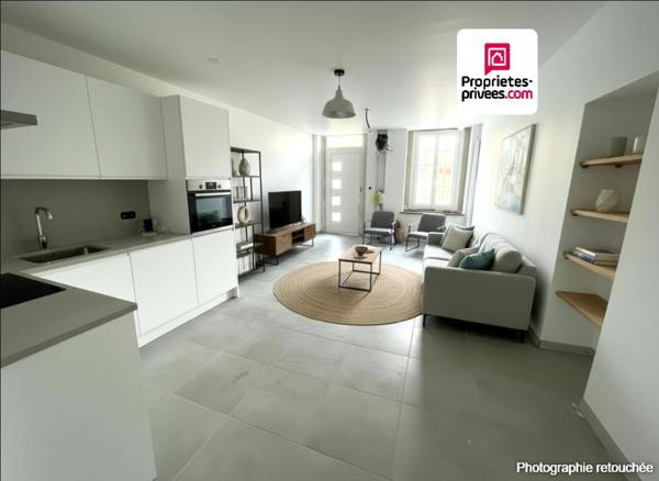 Appartement Nonancourt centre 2 pièce(s) 40.80 m2 1 chambre cour jardin 86000 FAI