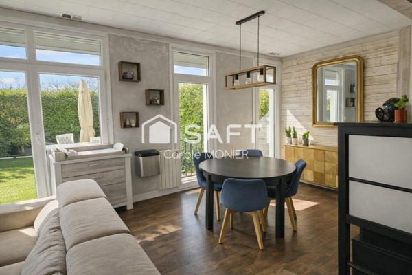 Maison lumineuse avec 3 chambres et extérieur, proche des commodités.