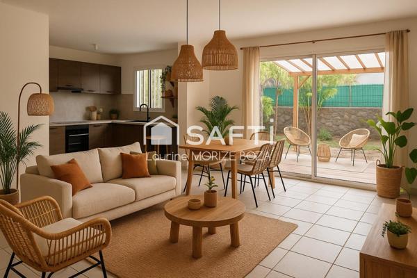 Duplex T3 dans résidence avec piscine et gardien