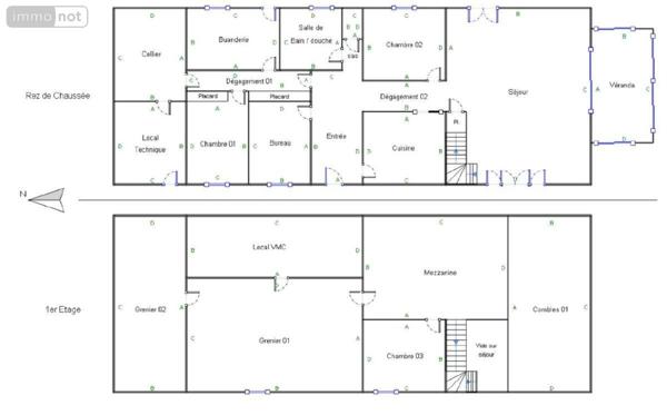 Maison à vendre à Mormant-sur-Vernisson dans le Loiret (45700), ref : 45051-453
