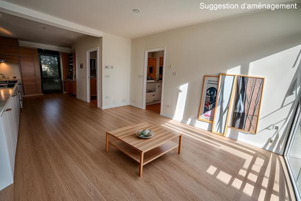 Appartement 2 pièces - 43 m² Exclusivité efficity