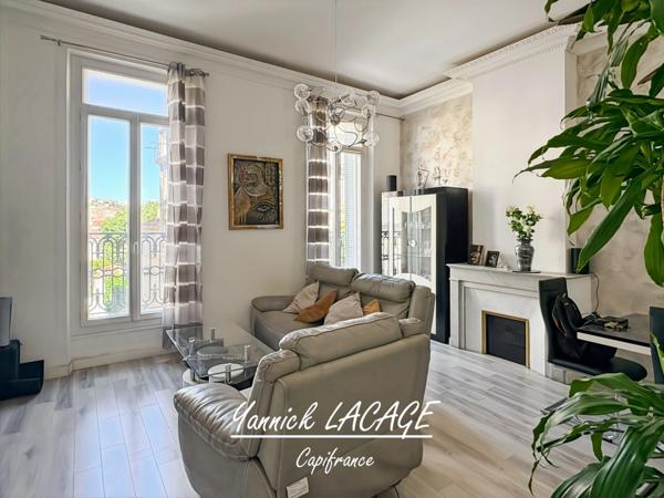 Marseille – Castellane Préfecture – Superbe T4 haussmannien traversant de 116 m² alliant cachet et confort