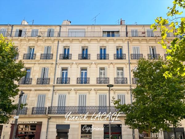 Marseille – Castellane Préfecture – Superbe T4 haussmannien traversant de 116 m² alliant cachet et confort