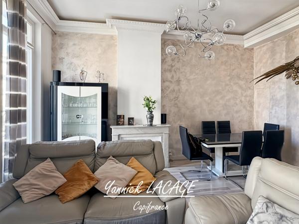 Marseille – Castellane Préfecture – Superbe T4 haussmannien traversant de 116 m² alliant cachet et confort