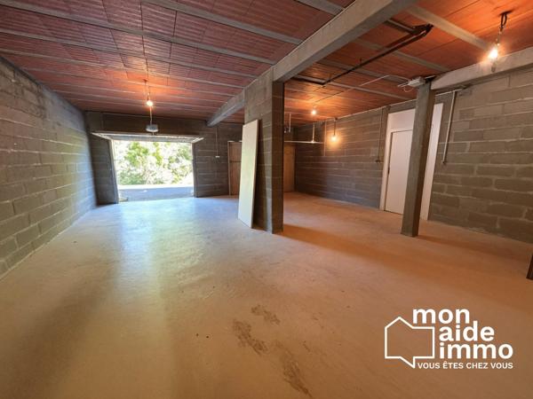 Maison 150m², grand garage 72m², piscine