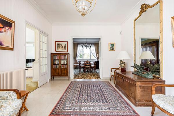 Grande villa cossue sur sous-sol complet