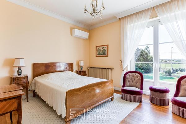 Grande villa cossue sur sous-sol complet