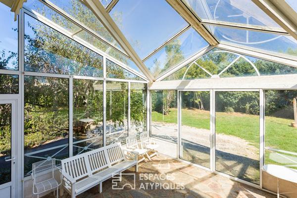 Grande villa cossue sur sous-sol complet