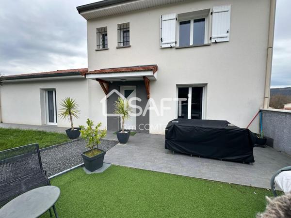 Maison Familiale à Étage – 130 m² Habitable sur un Superbe Terrain de 826 m²