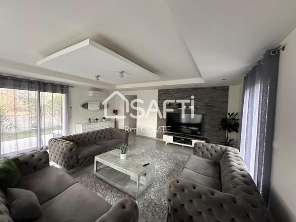 Maison Familiale à Étage – 130 m² Habitable sur un Superbe Terrain de 826 m²