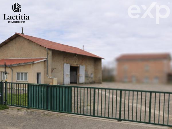 À vendre – Entrepôt artisanal et de stockage en zone agricole
