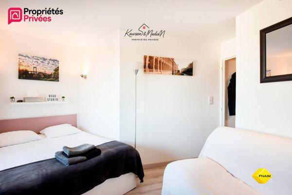 Studio meublé dans RESIDENCE avec PISCINE