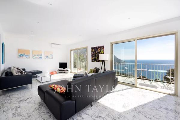 Villa moderne, Èze bord-de-Mer, avec vue panoramique