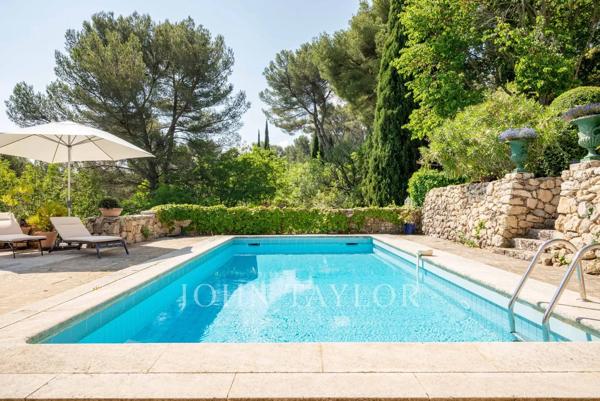 Bastide du XIXᵉ siècle avec maison d’amis, piscine et 1,3 hectare – Vue Sainte-Victoire, Aix-en-Provence