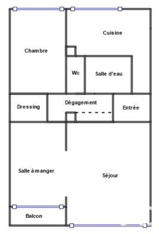 Appartement à vendre 3 pièces 55 m² Massy