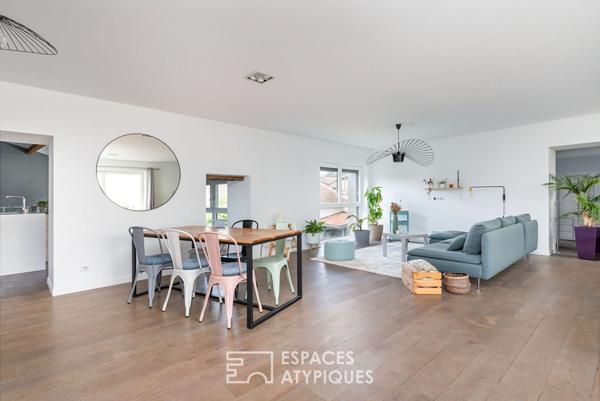 Ancien corps de ferme rénové avec piscine et studio indépendant