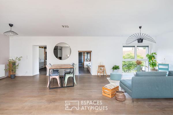 Ancien corps de ferme rénové avec piscine et studio indépendant