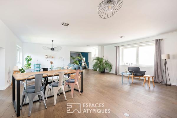 Ancien corps de ferme rénové avec piscine et studio indépendant