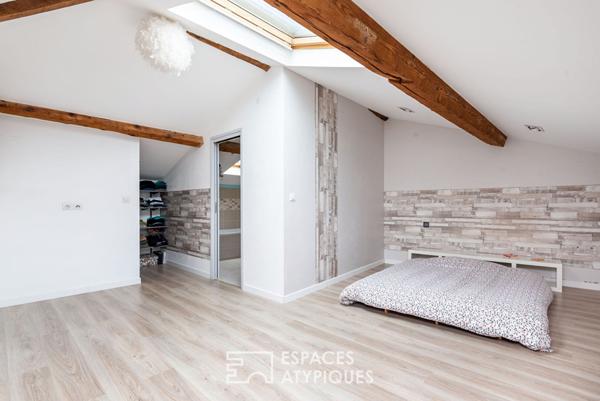 Ancien corps de ferme rénové avec piscine et studio indépendant