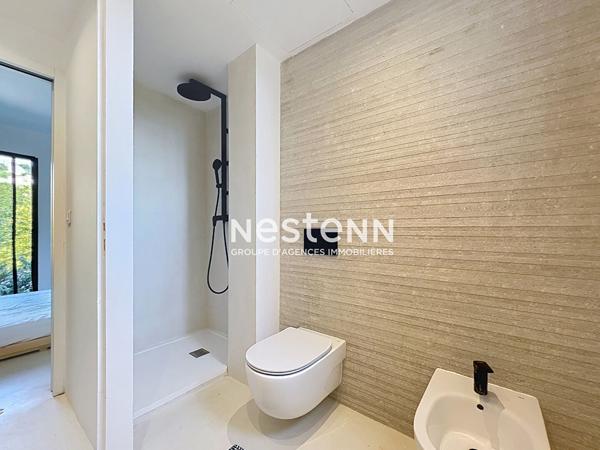 Golfe-Juan - 2P - 40m² - Rez-de-Jardin 96m² - Vue mer - Garage - Sud