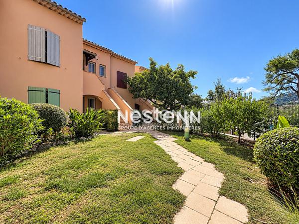 Golfe-Juan - 2P - 40m² - Rez-de-Jardin 96m² - Vue mer - Garage - Sud