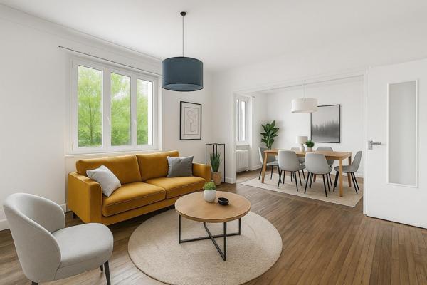 BREST- PHARE DE L'EUROPE - Maison 3 chambres avec jardin et sous-sol complet