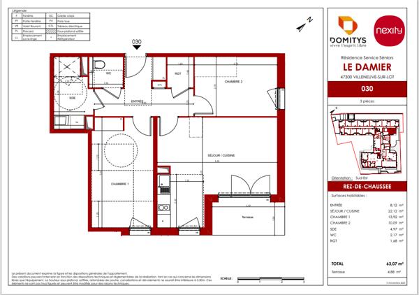 Appartement à vendre à Villeneuve-sur-Lot (47300) - Lot-et-Garonne