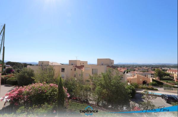Appartement à vendre Hyères, Vue mer, piscine , Cave et Parking.