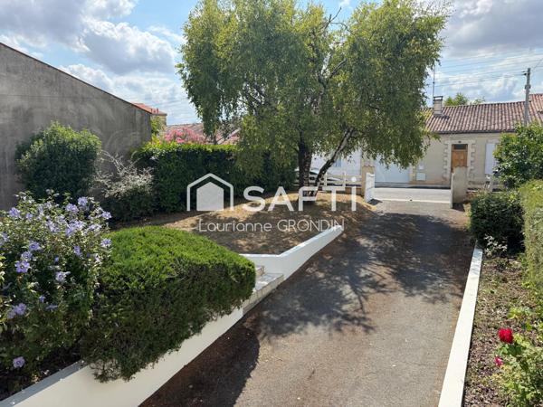 Maison sur sous sol SAINT JEAN D’ANGÉLY - CENTRE