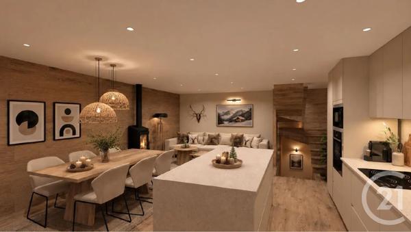 Appartement F4 à vendre  4 pièces - 111 m 2   CHAMONIX MONT BLANC  - 74