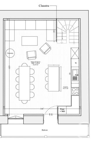 Appartement F4 à vendre  4 pièces - 111 m 2   CHAMONIX MONT BLANC  - 74