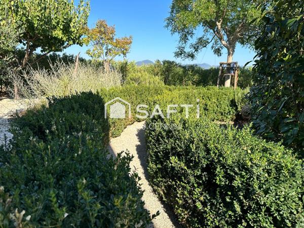 Maison récente avec vue sur le Ventoux