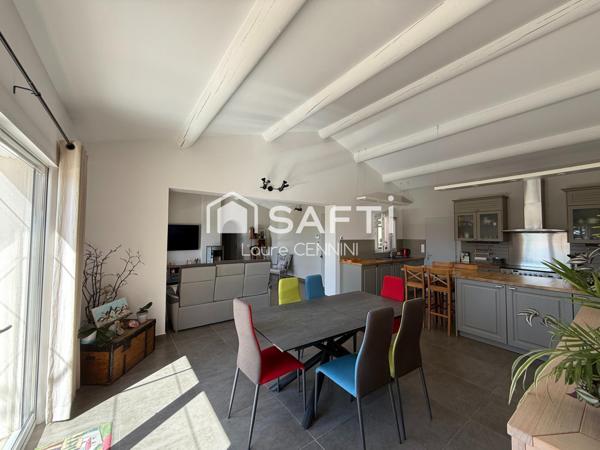 Maison récente avec vue sur le Ventoux