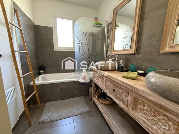 Maison récente avec vue sur le Ventoux